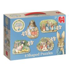 Peter Rabbit 4 in 1 Shaped Jigsaw Puzzles